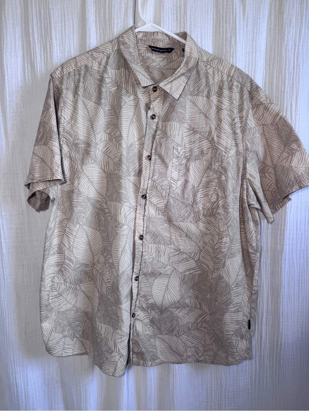 Mountain and Isles men’s shirt